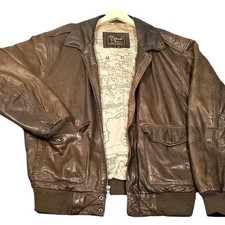 Giacca Bomber Vintage Pelle