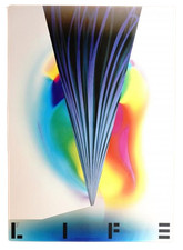 Poster Katsui Mitsuo "Fatti per la vita #1" 1994 stampa offset tipografia GIAPPONE B1