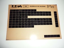 KAWASAKI Microfiche