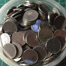 Lotto di 20 monete 50 Lire vulcano  2° tipo grammi 2,7 cadauna micromoneta