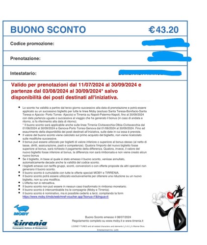 Buono sconto codice coupon - buono,