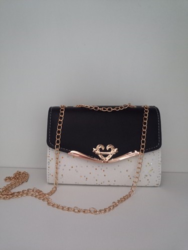 Borsa tracolla con - catena,