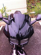 BULLE RACING WINDSCREEN YAMAHA FAZER FZS 600 1998 1999 2000 2001 NOIRE