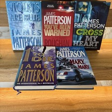 James Patterson paperback x 5