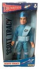 Matchbox 1994 Thunderbirds - Modellino Scott Tracy scala 10,5" in scatola