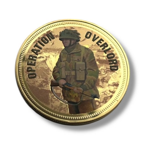 Moneta commemorativa day - commemorativa, d-day