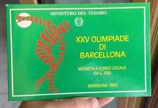 500 LIRE 1992 XXV OLIMPIADE DI