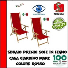 Sedia sdraio pieghevole