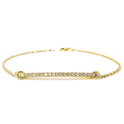 Bracciale tennis donna oro - donna, 18