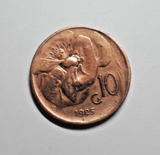 10 Centesimi 1925 Ape Vitt