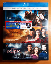 THE TWILIGHT SAGA - TRINITY LIMITED EDITION 3 BLU-RAY SIGILLATO NEW MOON ECLIPSE