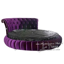 Letto matrimoniale rotondo - letto,