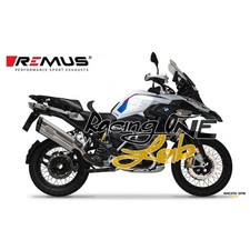 TERMINALE DI SCARICO REMUS 8 2.0 INOX BMW R 1200 GS / GS ADVENTURE 17 18 EURO4