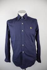 RALPH LAUREN POLO CAMICIA UOMO TG. M MAN CASUAL VINTAGE SHIRT COTONE SLIM