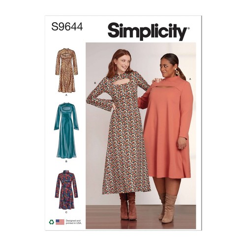 Modello abito simplicity s9644 - modello,