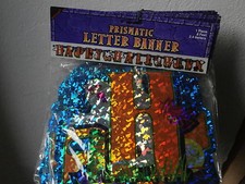 Decorazioni addobbi HALLOWEEN 2.4 metri striscione ghirlanda HAPPY HALLOWEEN