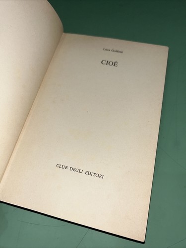 Cioe luca goldoni - cioe',