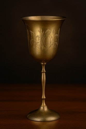 Calice antico artigianale - , in