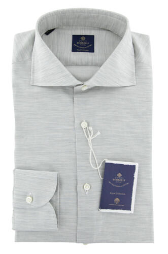 Camicia grigia luigi borrelli - grigia,