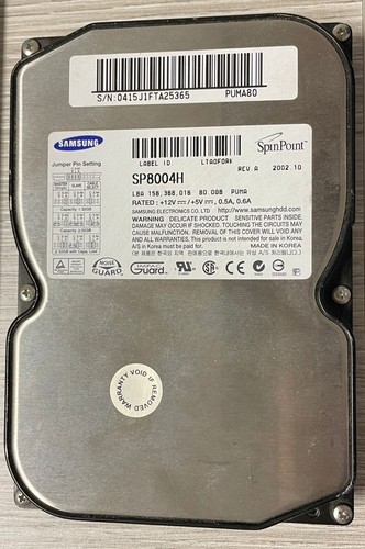 Hard disk samsung - samsung, 80gb