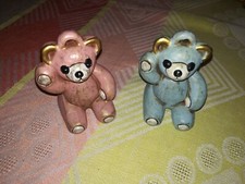 Thun addobbo orsetto orsetti rosa azzurro Teddy da appendere vintage rari