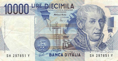 Italy 000 lire 3 - 10,000,