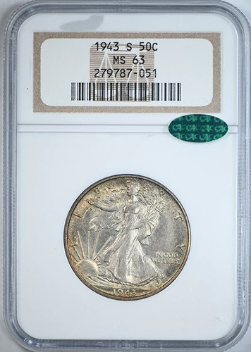 1943 mezzo dollaro liberty - 1943-s,