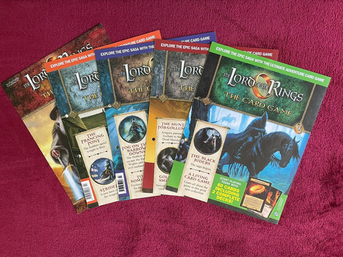 Lord the rings card - of, game