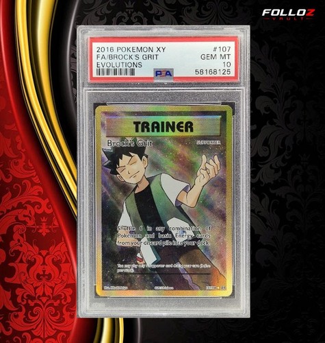 Carta pokemon brock gift - carta, brock's