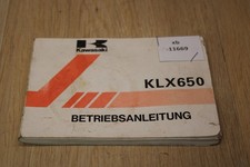 Kawasaki KLX650-C1 Manuale