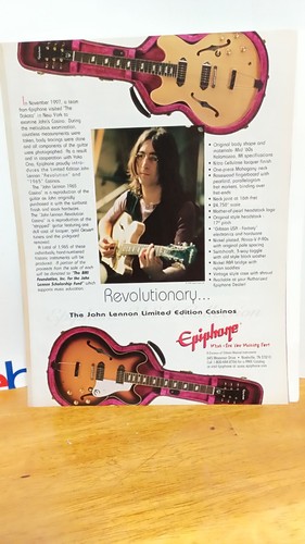 Epiphone casino john lennon - casino,