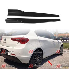 74CM MINIGONNE LATERALI PER ALFA ROMEO GIULIETTA SOTTO PORTA SPORTIVE FLAPS ABS