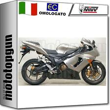 MIVV SCARICO US OMOLOGATO OVAL ACCIAIO INOX KAWASAKI ZX-6 ZX6 R 636 2005 05