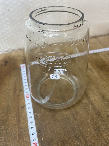 Verre ancien pour lampe - verre,