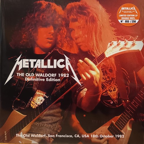Metallica the old waldorf - metallica,