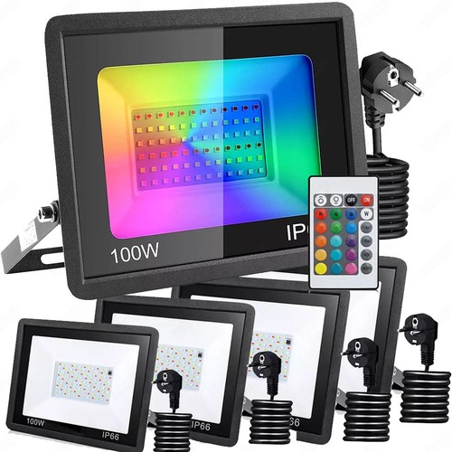 Proiettore led 10w 100w rgb - 10w-100w,