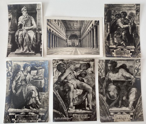 Vintage postcards rome - 6, of
