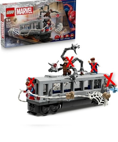 Lego marvel spider - marvel, man