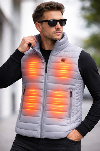 Gilet riscaldato usb unisex - unisex, 4
