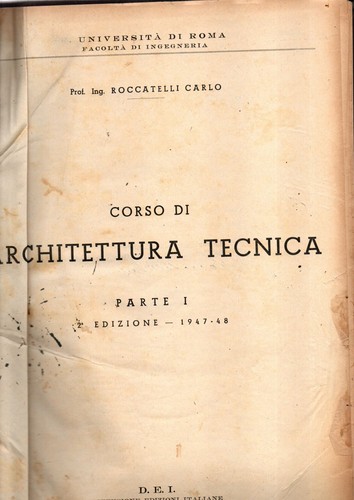 Corso architettura tecnica - di,