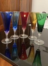 Bicchieri Cristallo Colorati A