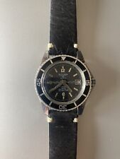 Sicura Breitling 400 Vacuum Submarine Diver Vintage Swiss Super Waterproof