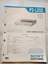 PS-LX55  MANUALE DI SERVIZIO