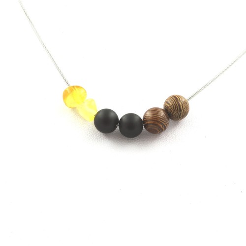 Collana perle opale - perle, giallo