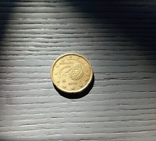 20 CENTESIMI EURO 1999 MONETA RARA SPAGNOLA/SPAIN MIGUEL DE CERVANTES 