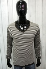 Maglione Etro Uomo Taglia M Multicolore Cotone Sweater Pullover Maglia Logo Man 