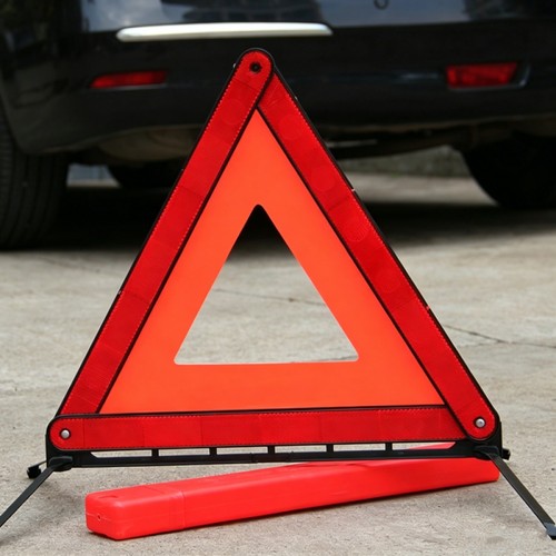 Triangolo avvertimento auto - di,