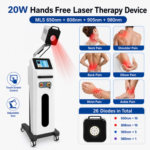 Carrello clinico laserterapia - carrello,