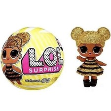 NUOVO SIGILLATO LOL Surprise 7.07 Edition Queen Bee Ball bambola e accessori *RARO*