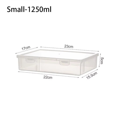 1pz contenitore trasparente - contenitore,